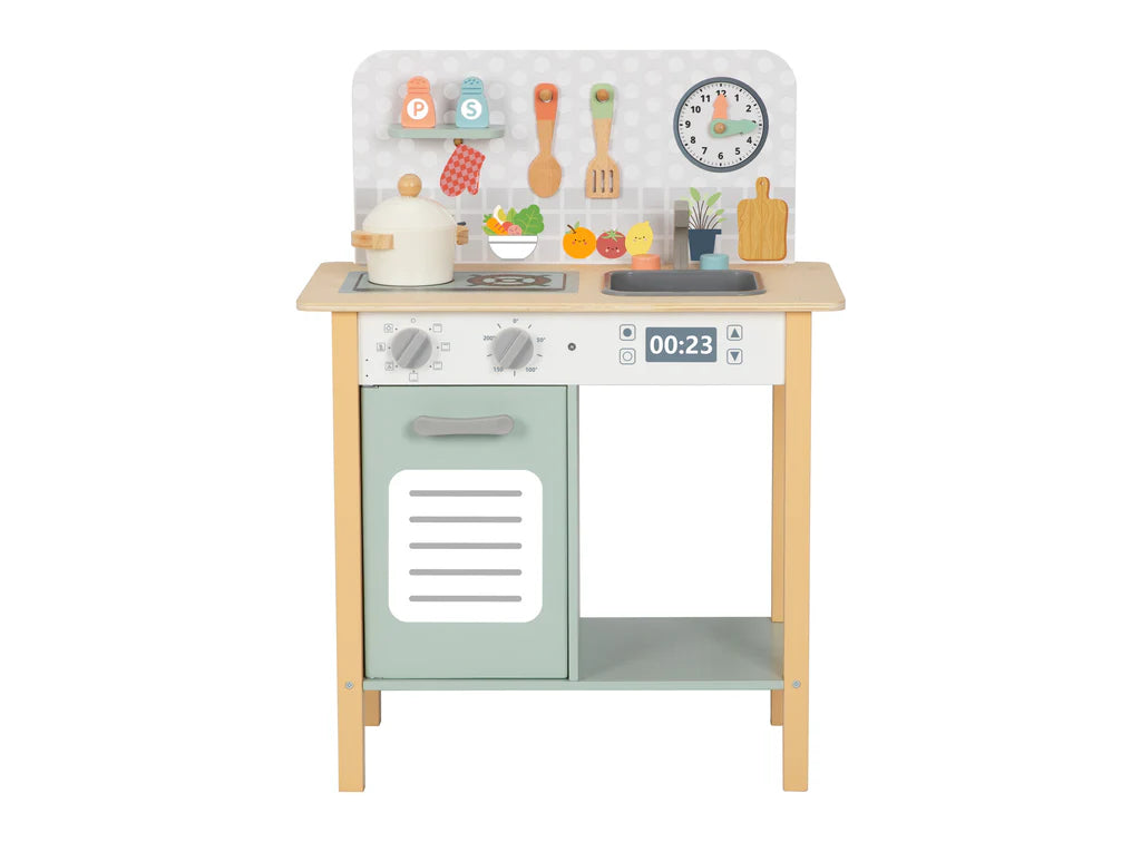 Tooky Toy - Hi Pando Wooden Kitchen Play Set