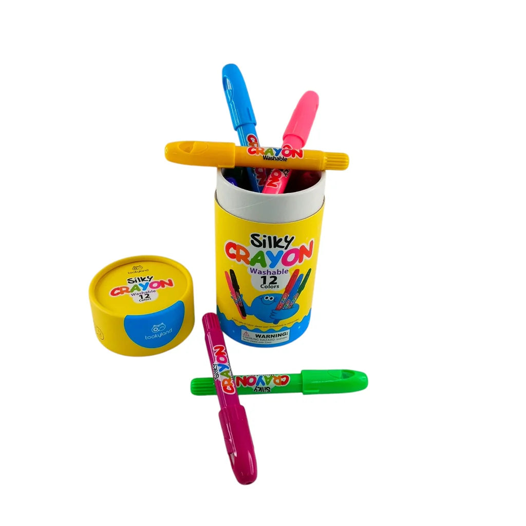 Tooky Toy - Tookyland Washable Wax Crayons 12Pc