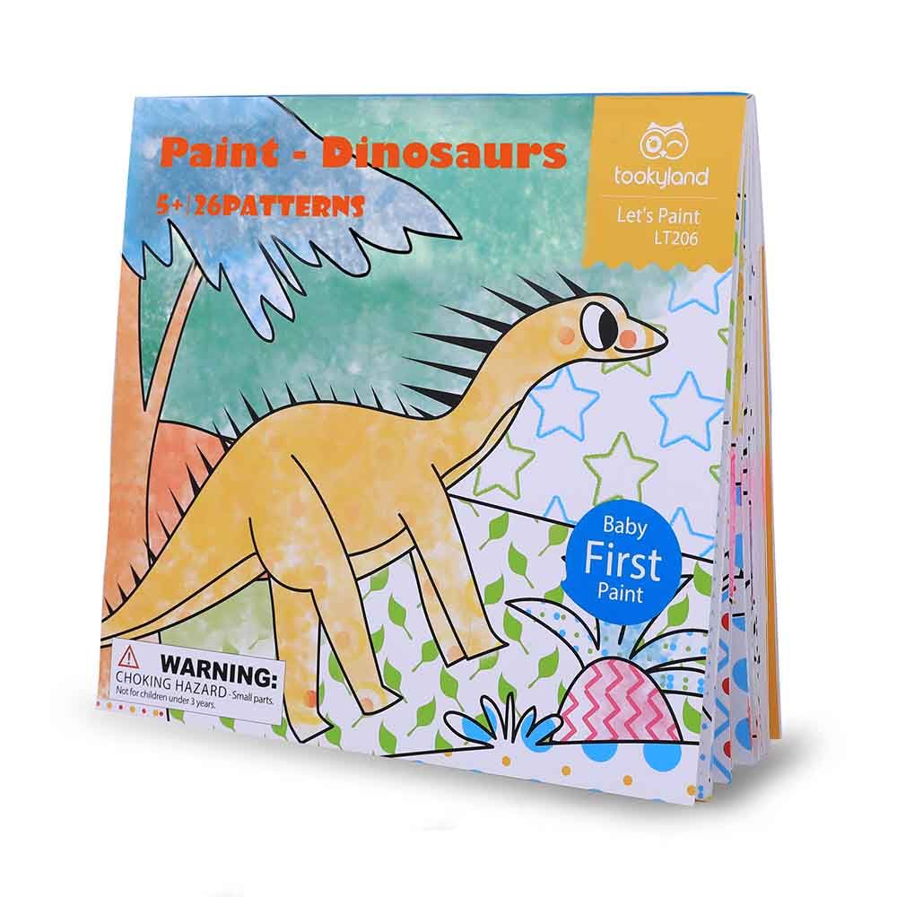 Tooky Toy - Tookyland Dino Water Doodle Coloring Book 24 Pages