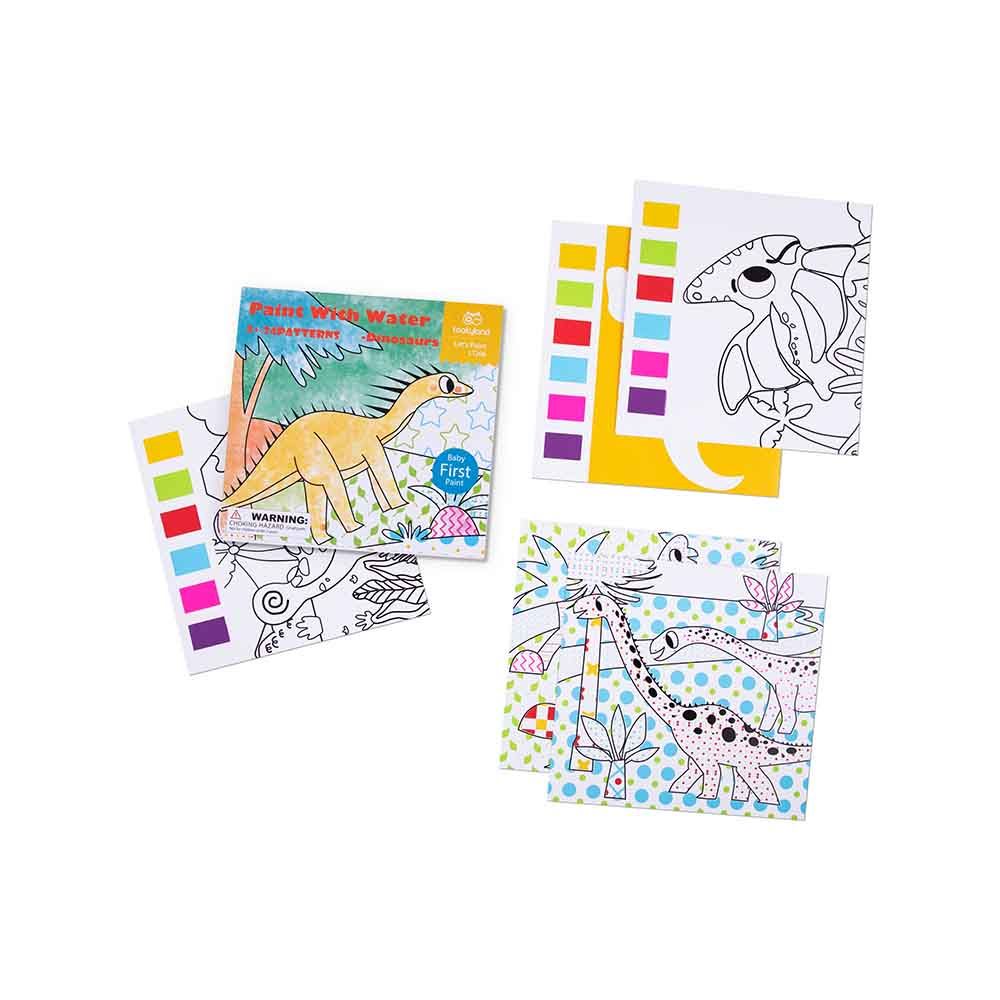 Tooky Toy - Tookyland Dino Water Doodle Coloring Book 24 Pages