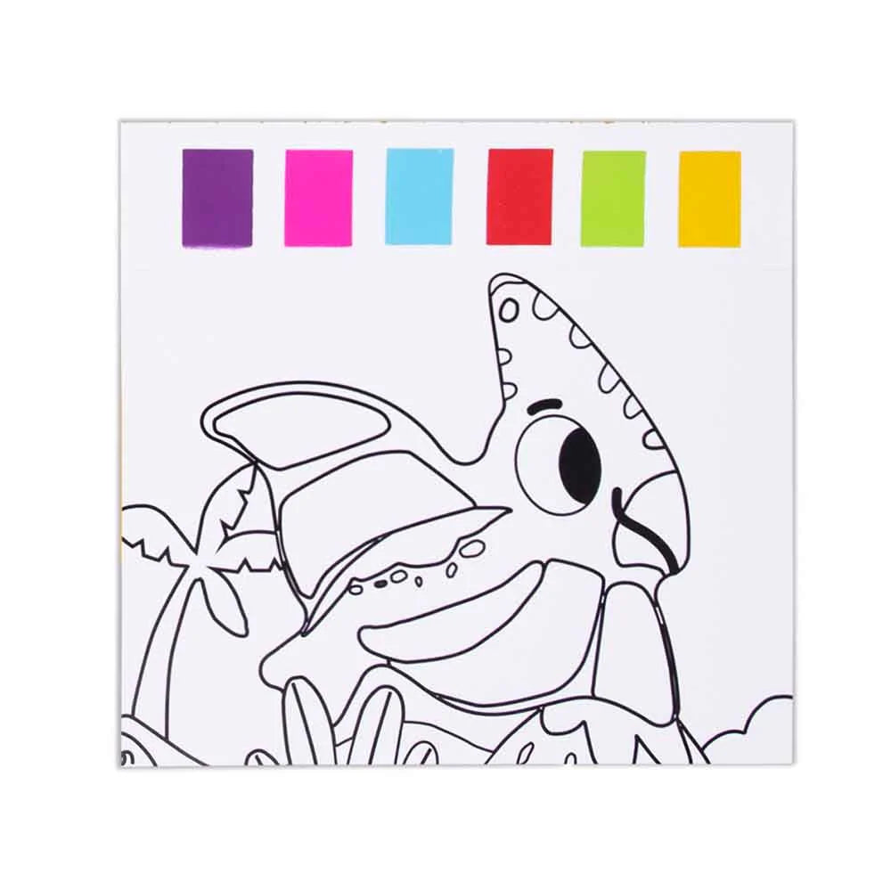 Tooky Toy - Tookyland Dino Water Doodle Coloring Book 24 Pages