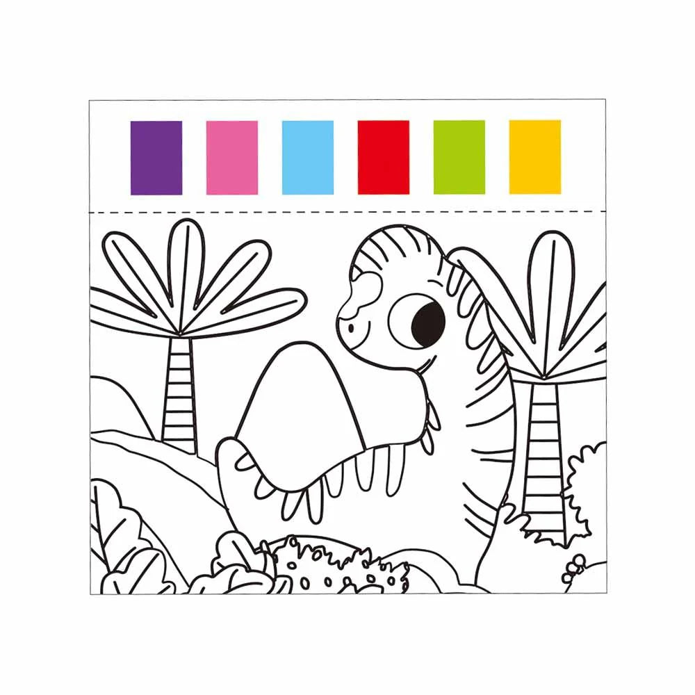 Tooky Toy - Tookyland Dino Water Doodle Coloring Book 24 Pages