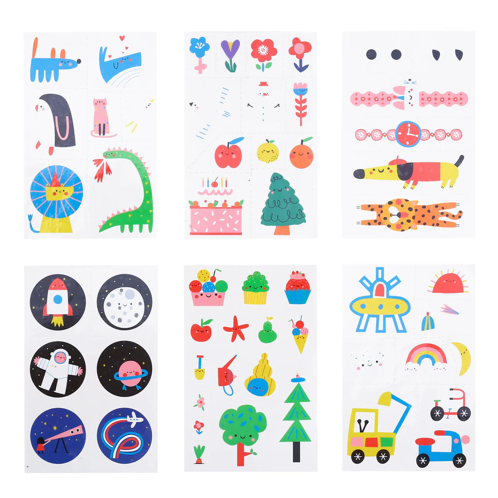 Tooky Toy - Tookyland Tattoo Sticker
