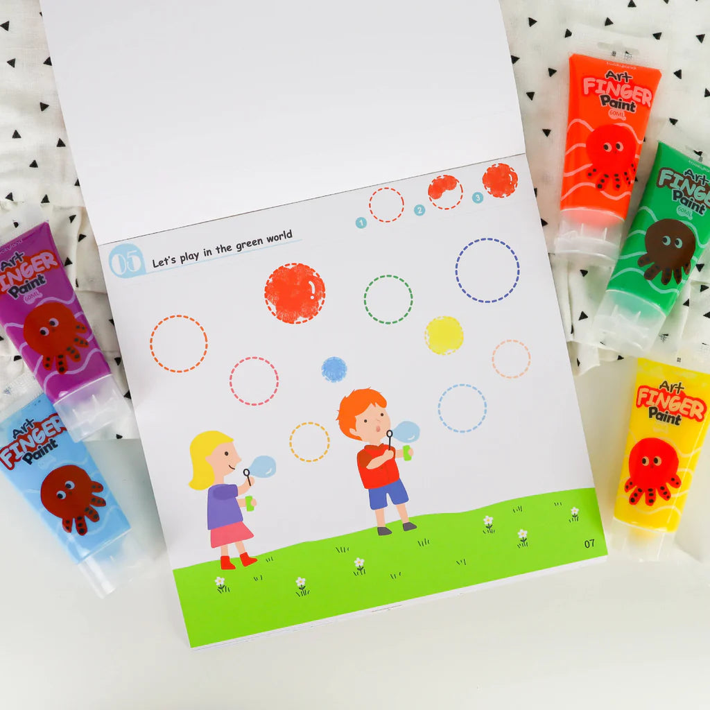 Tooky Toy - Tookyland Finger Paint Art Book