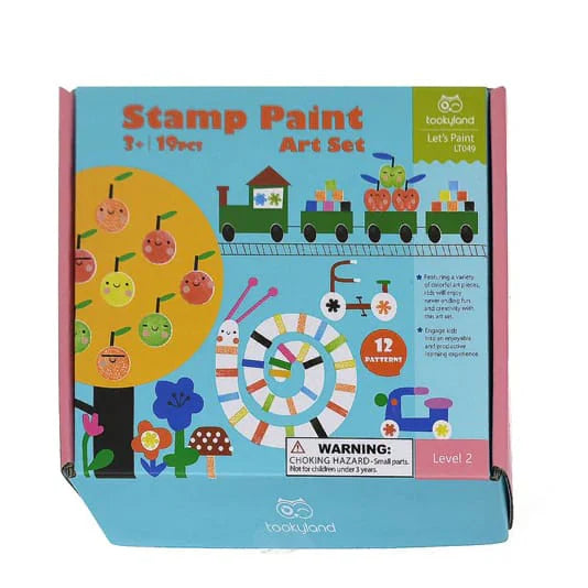 Tooky Toy - Tookyland Stamp Art Paint Set