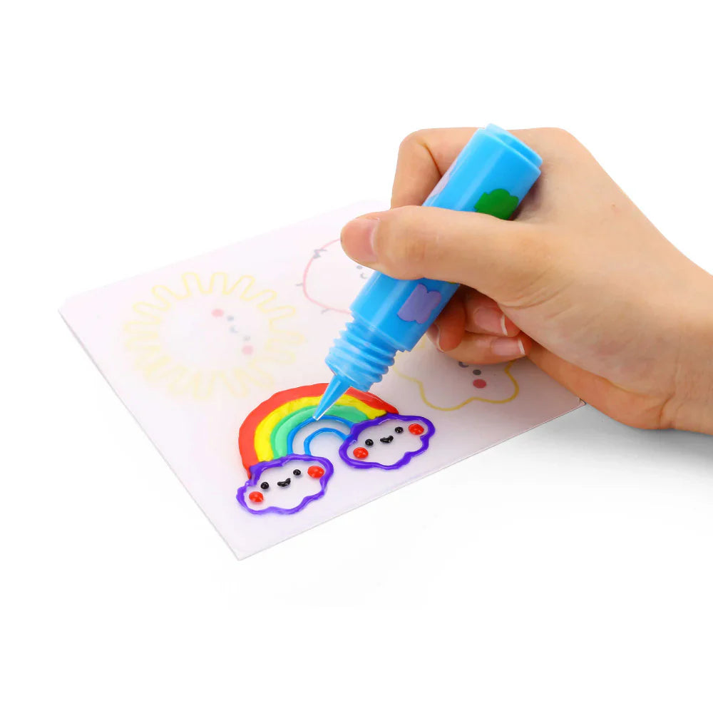 Tooky Toy - Tookyland Window Cling Art Kit