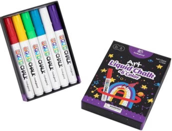 Tooky Toy - Tookyland Liquid Chalk 6Pc