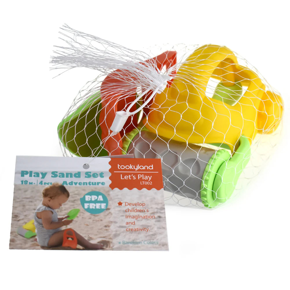 Tooky Toy - Tookyland Play Sand Set 4Pc