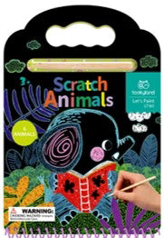 Tooky Toy - Tookyland Animal Scratch Book