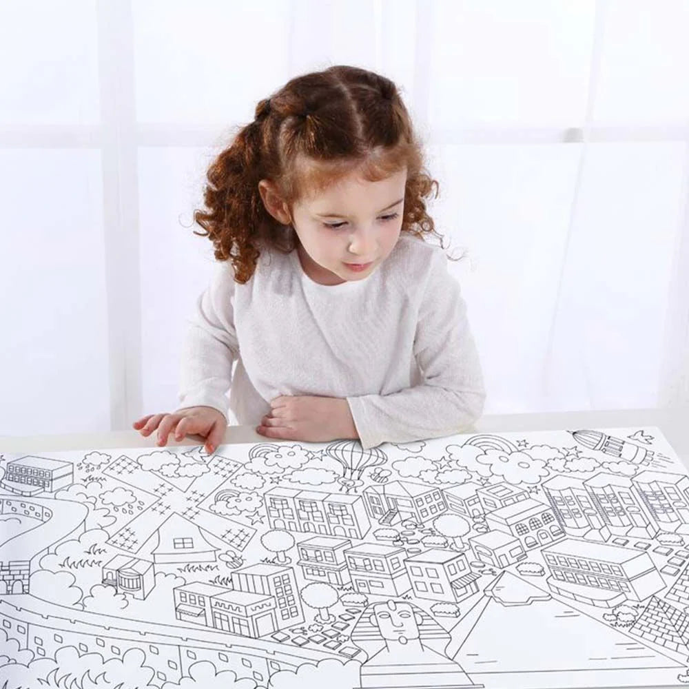 Tooky Toy - Tookyland Color The Cities Art Roll