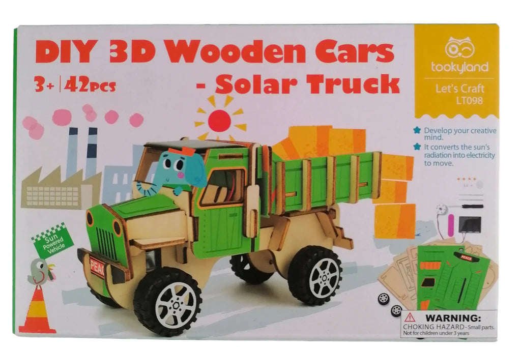 Tooky Toy - Tookyland Solar Power Wooden Truck