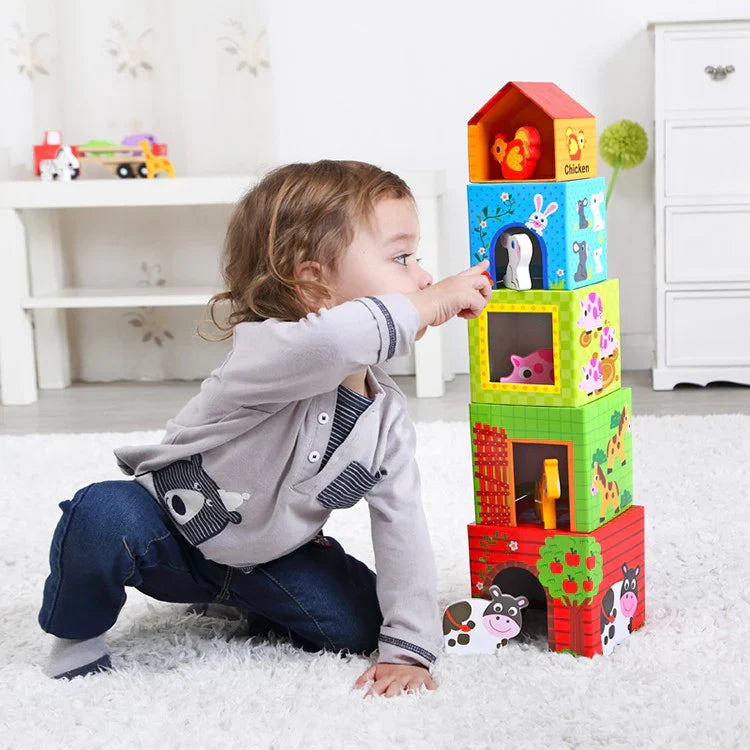 Tooky Toy - Farm Nesting Box