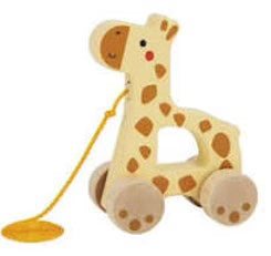 Tooky Toy - Pull Along Giraffe