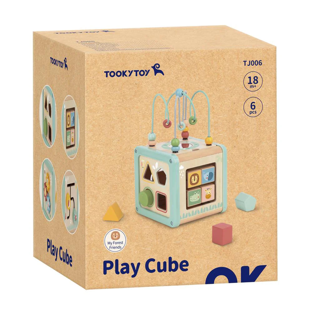 Tooky Toy - Baby Play Cube