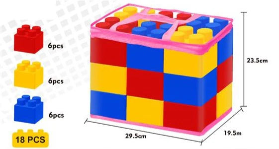 18Pc Big Block Building Set