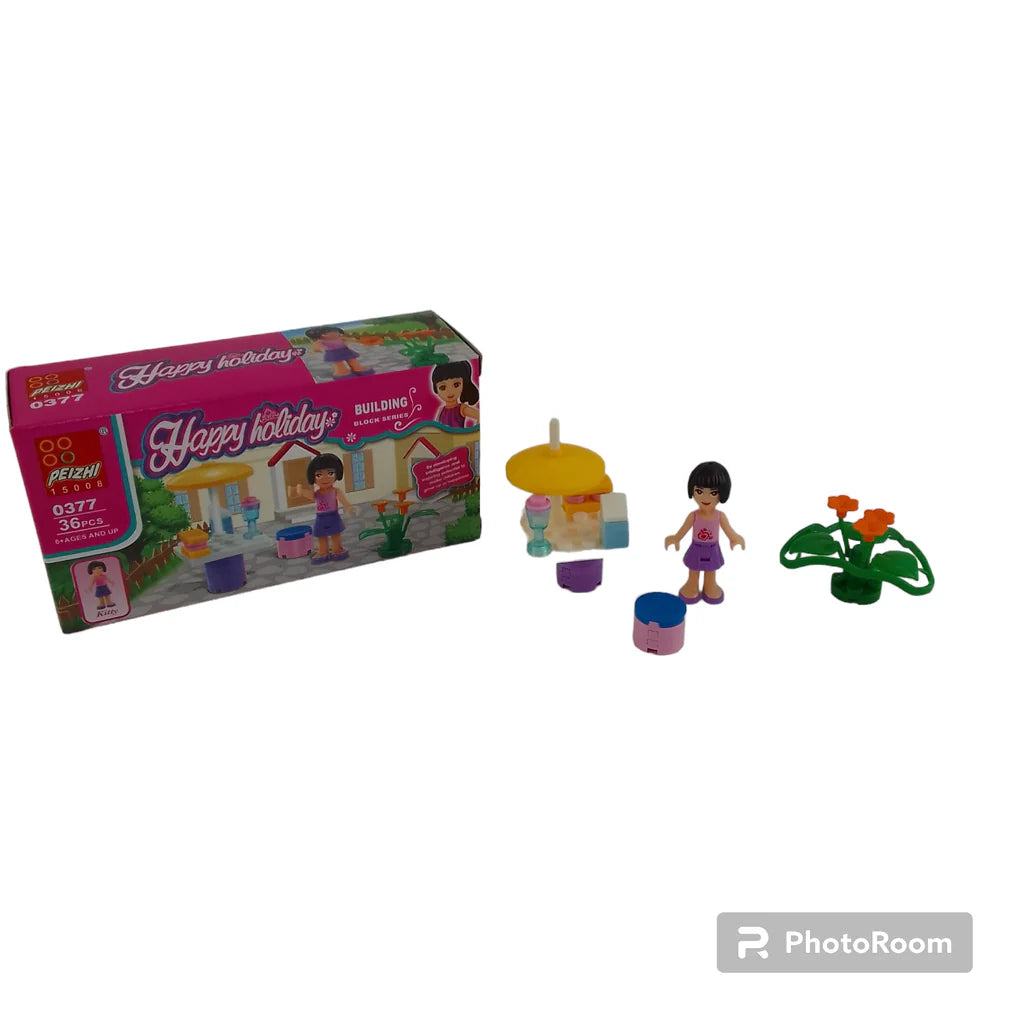 36Pc Patio Building Block Set