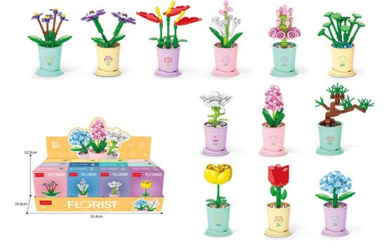 Flower Build 12Pc Box Set