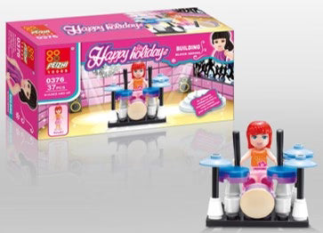 37Pc Music Band Build Set