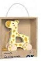 Tooky Toy - Pull Along Giraffe