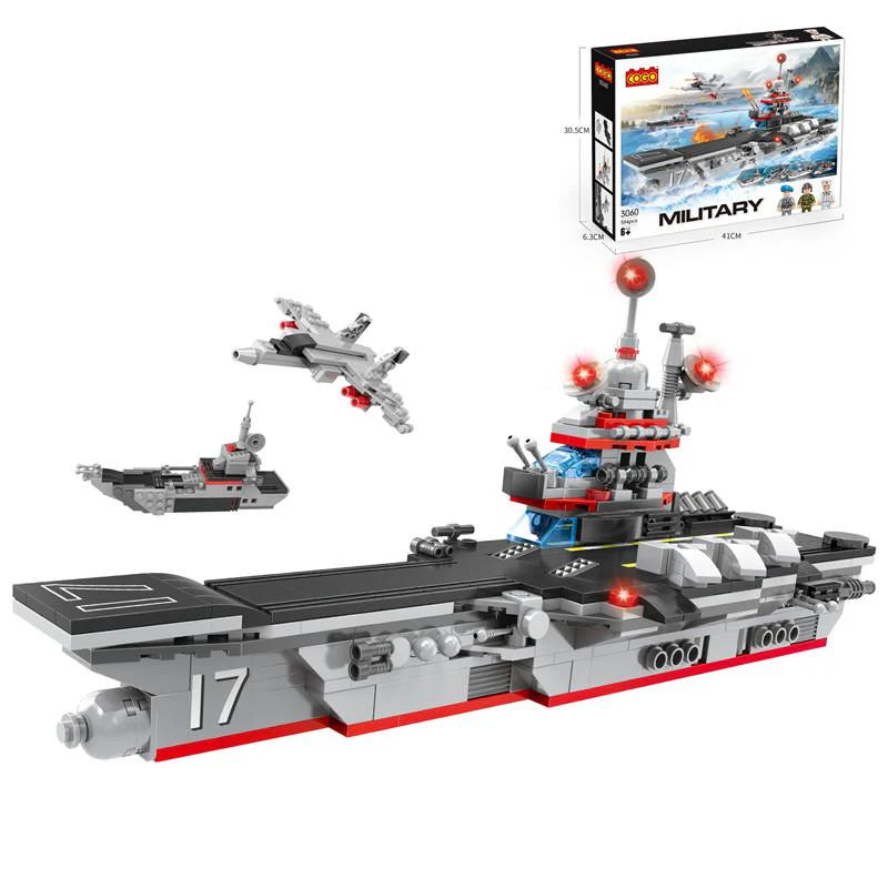 594Pc Aircraft Carrier Block Set