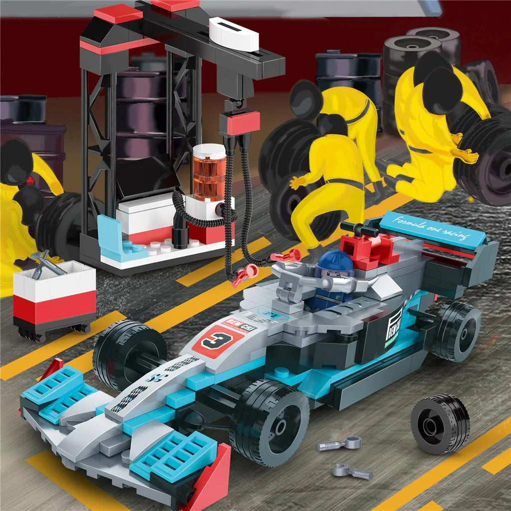 288Pc Racing Car Block Set