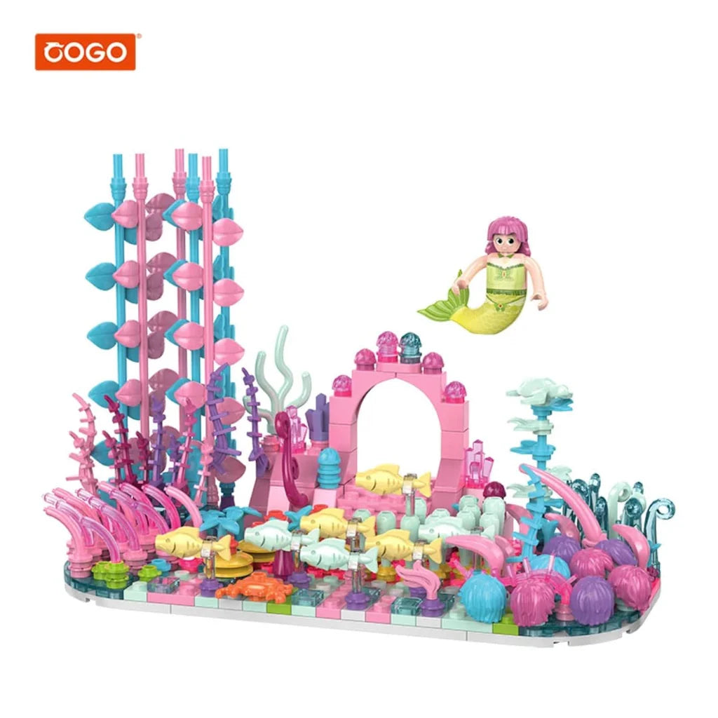 Mermaid Theme Building Block Set 366Pc