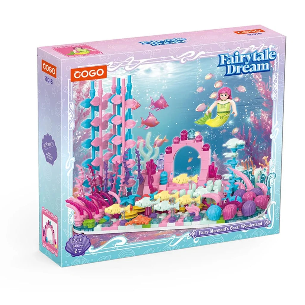 Mermaid Theme Building Block Set 366Pc