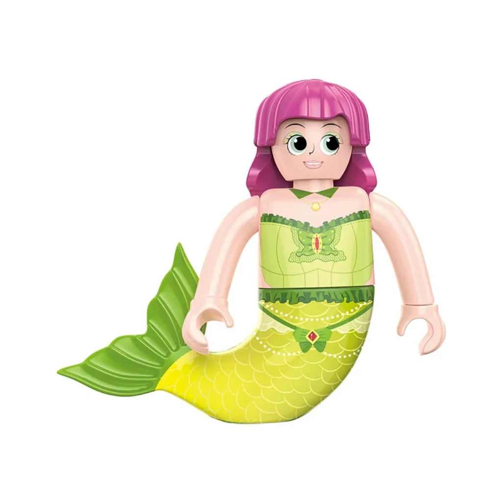 Mermaid Theme Building Block Set 366Pc