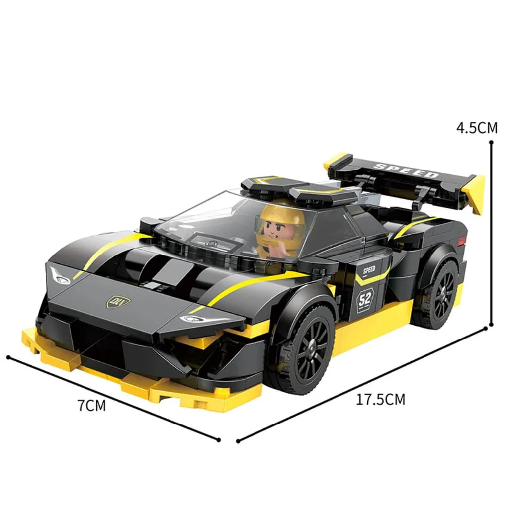 Racing Pioneer Building Block Set