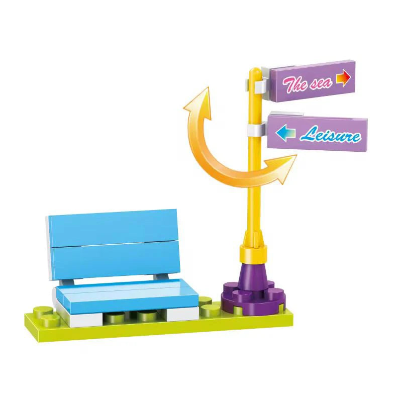 196Pc Merry Days Building Block Set