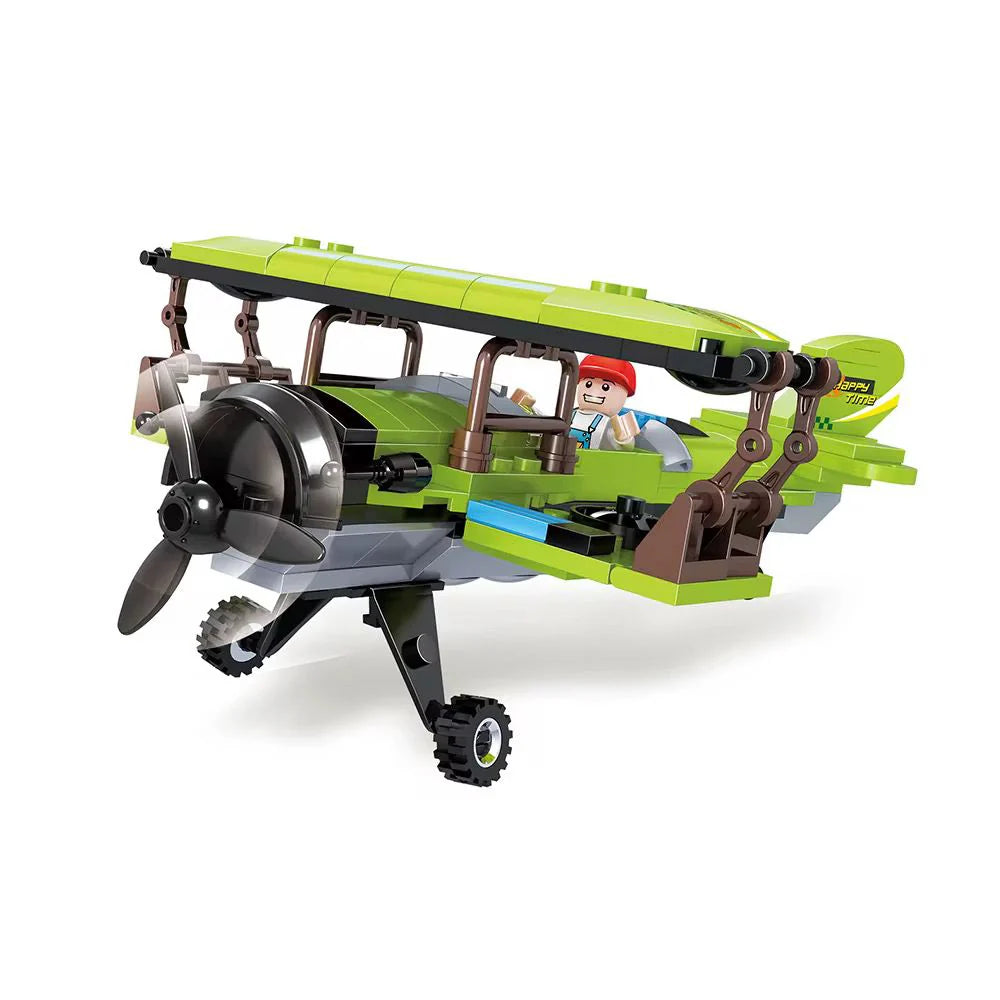 3 In 1 Aeroplane Building Block Set 178Pc