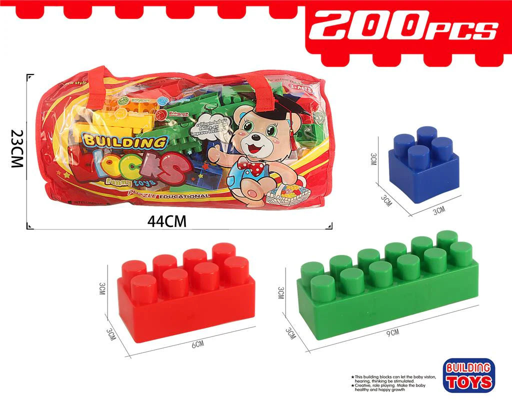200Pc Big Building Block Set