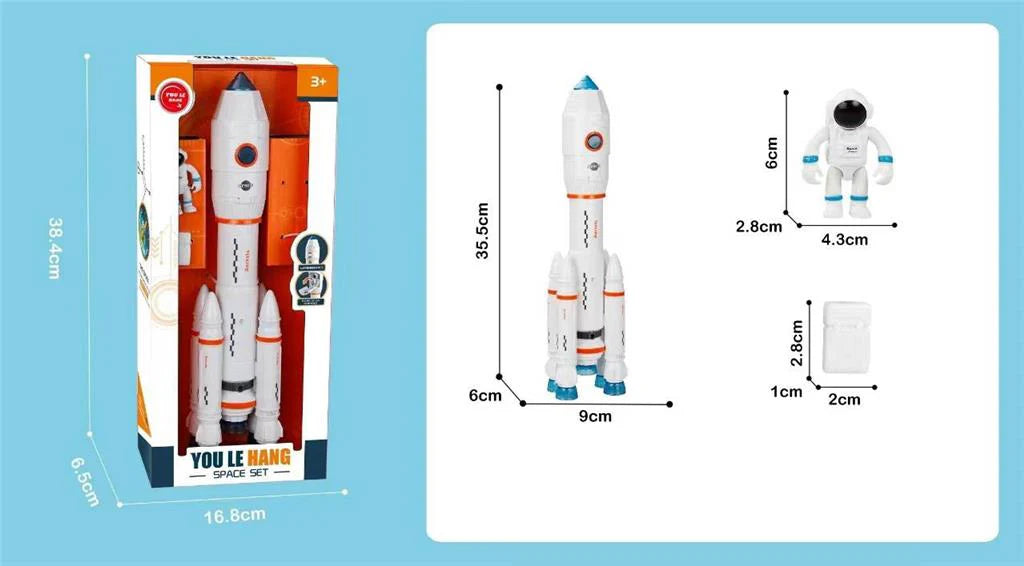 Astronaut Space Rocket