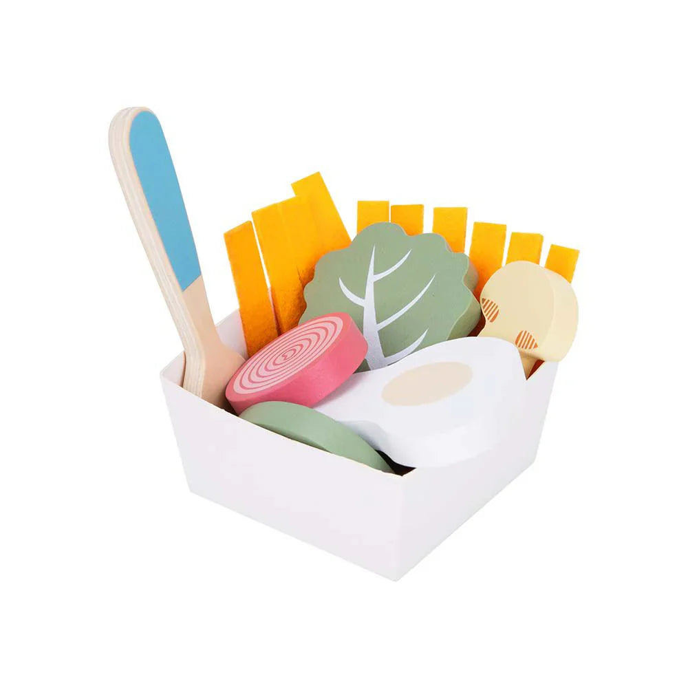 Tooky Toy - Wooden Breakfast Play Set