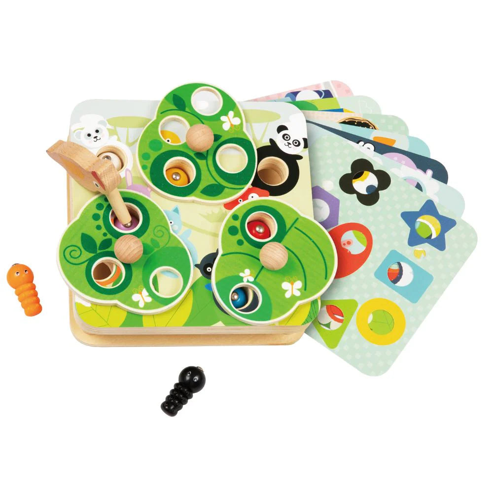 Tooky Toy - Magnetic Insect Game: Bug Catching Fine Motor Skills Toy For Kids