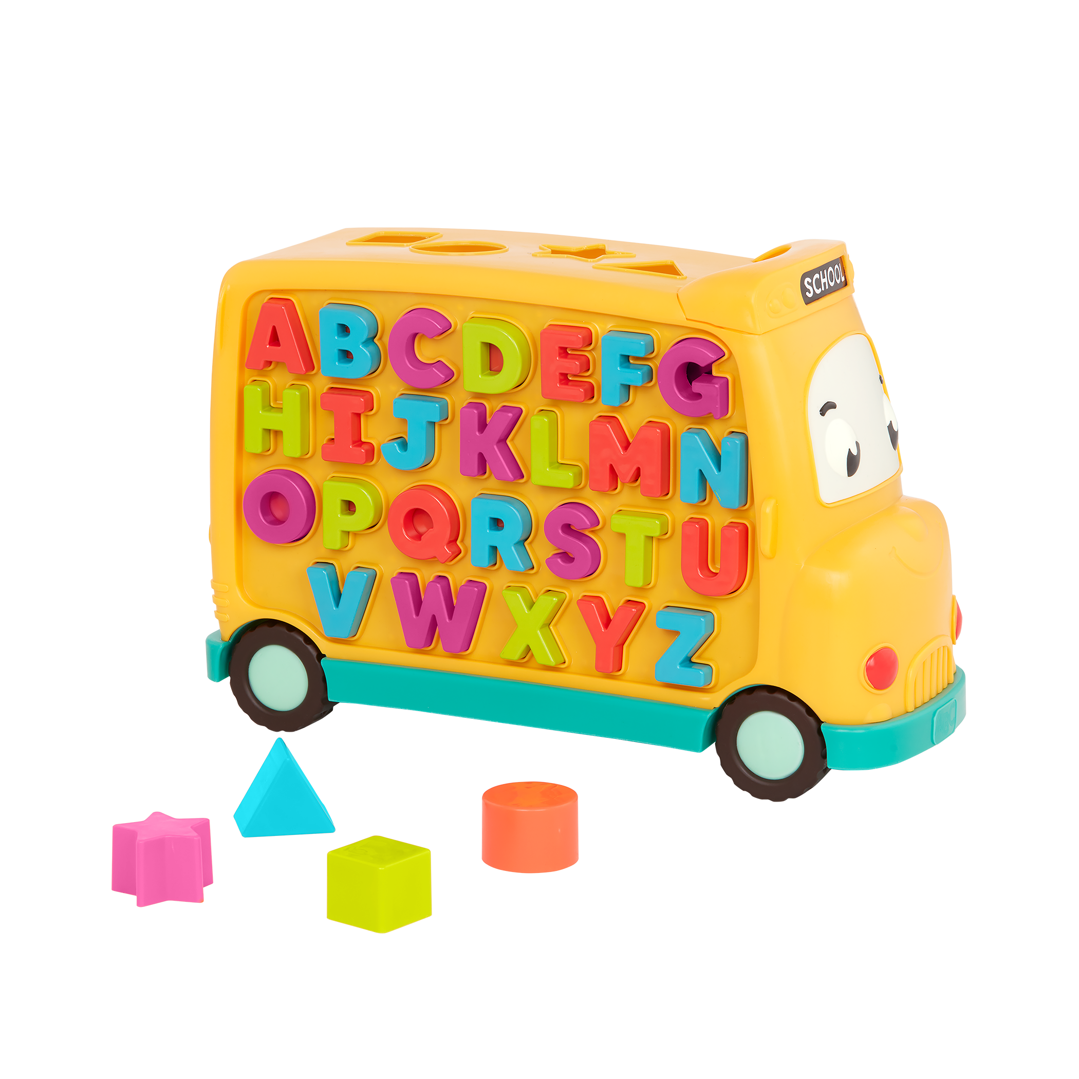 B. toys Educational School Bus - AlphaBus