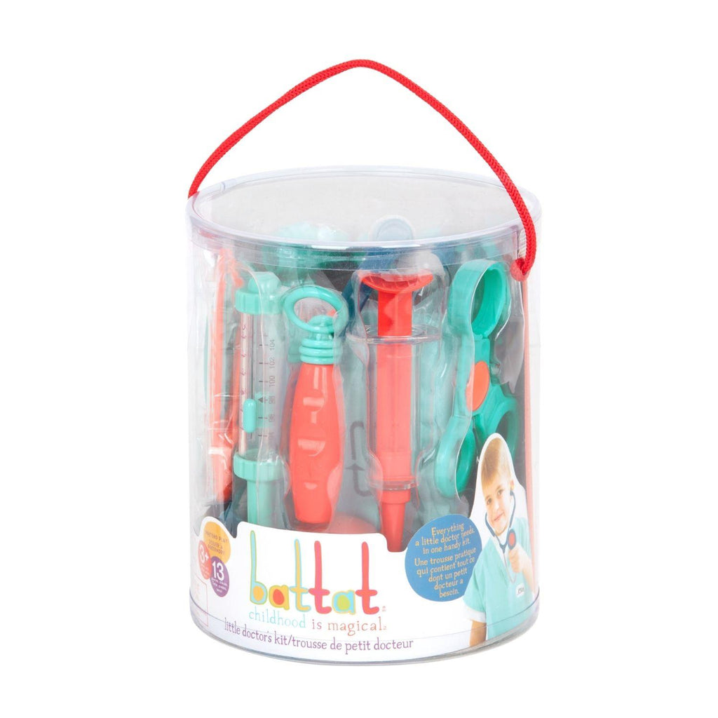 Battat Little Doctor’s Kit Deluxe Doctor Set w/Scrubs Top & Mask