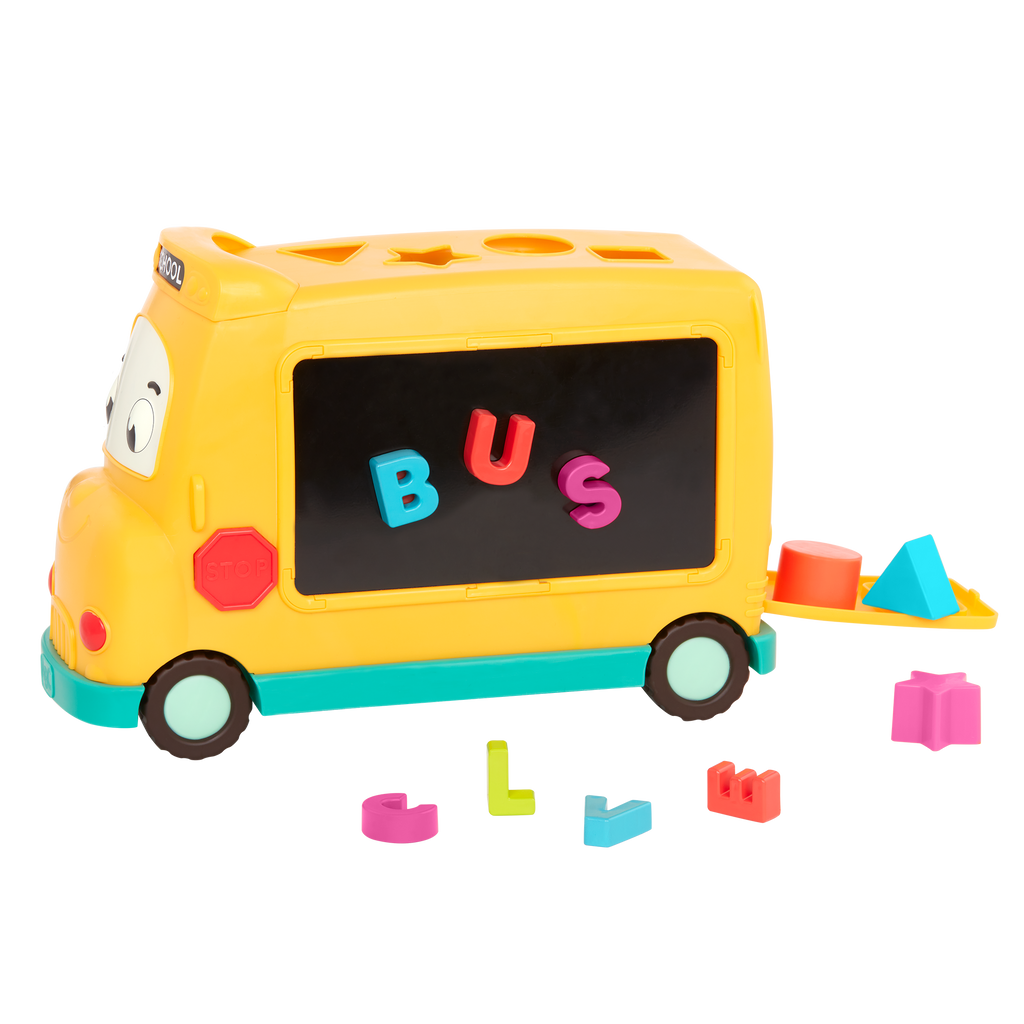 B. toys Educational School Bus - AlphaBus