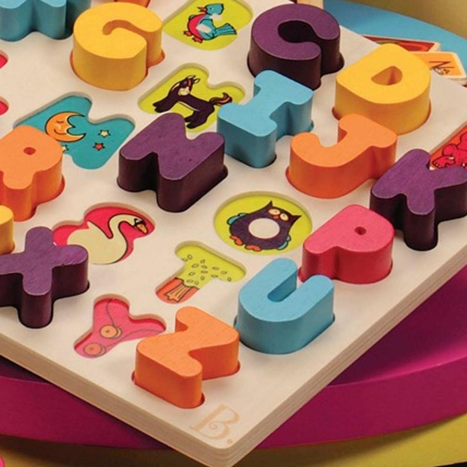 B. Toys Alpha. B. Tical Wooden Puzzle