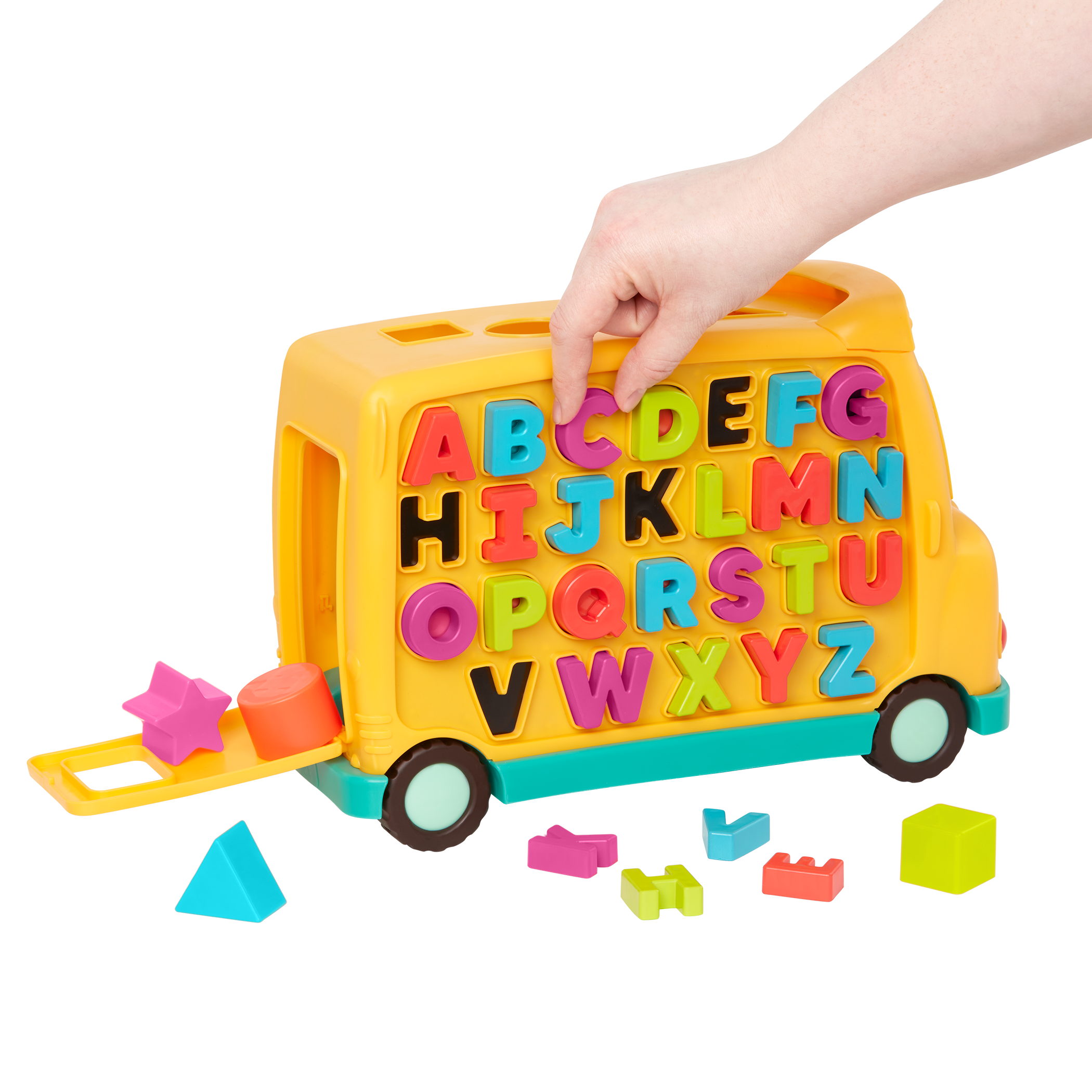 B. toys Educational School Bus - AlphaBus