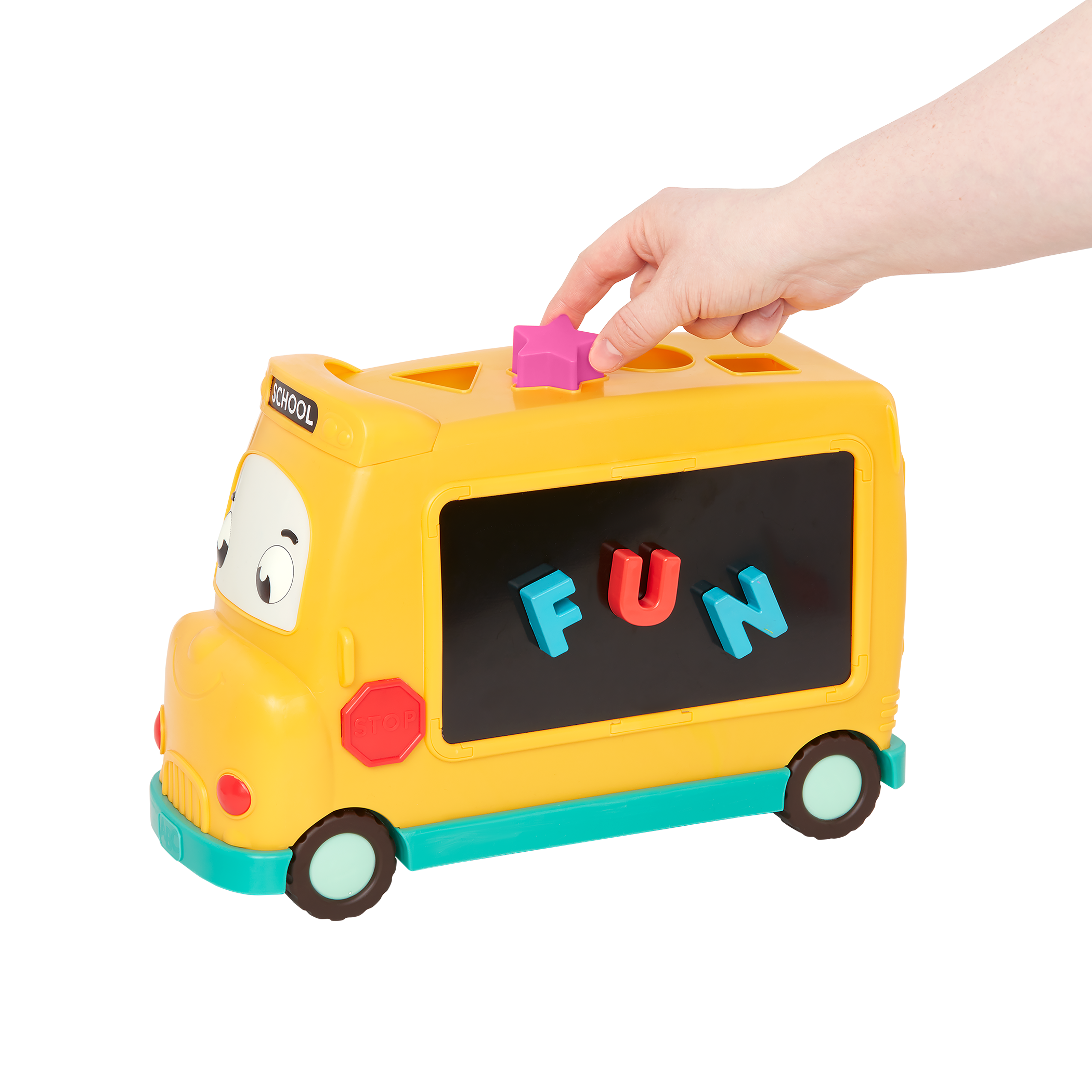 B. toys Educational School Bus - AlphaBus