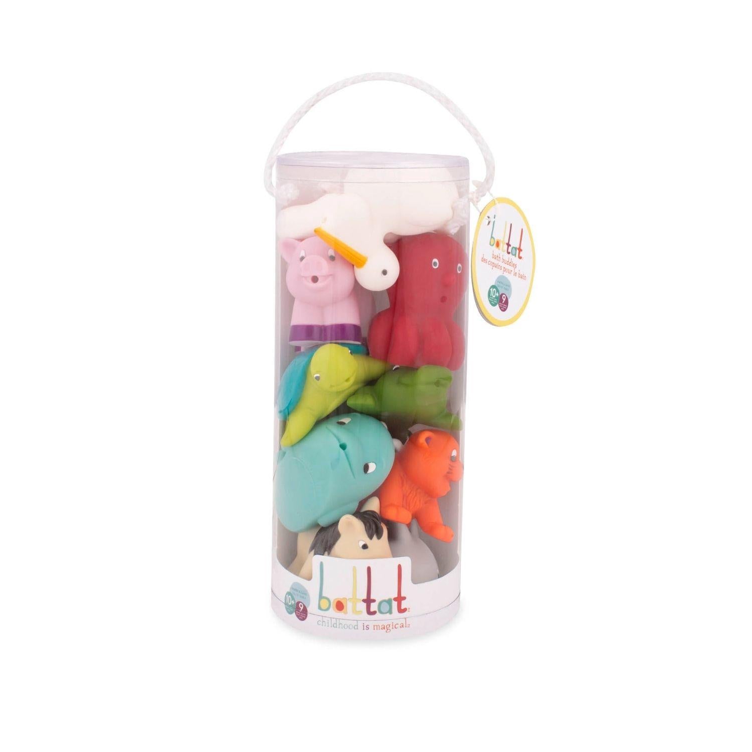 Battat Bath Buddies - 9 Piece
