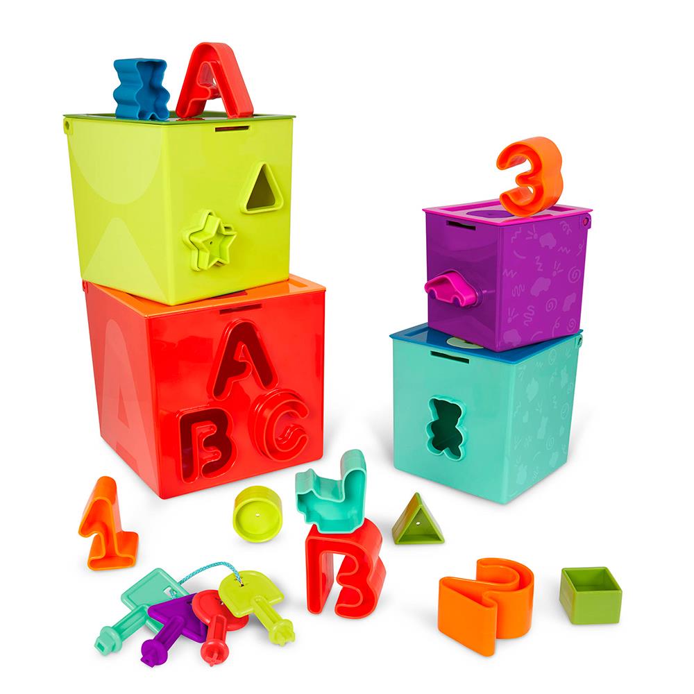 Battat Lock & Learn Activity Cubes