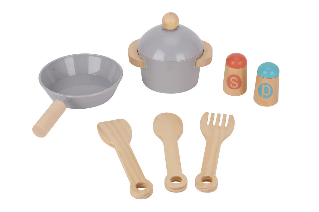 Tooky Toy - Wooden Kitchen Toy Set