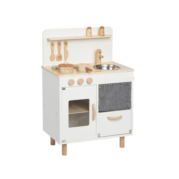 Tooky Toy Kids Wooden Kitchen Set